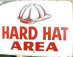 Masonite Construction Sign