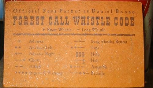 Fess Parker Daniel Boone Trailblazer Card
