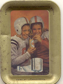 Wheeling Steel Football Tip Tray