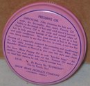 Snow White Cosmetic Pressing Oil Tin Full