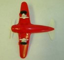 Hubley Toy Plastic Airplane