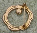 Circle Wreath Pin Brooch
