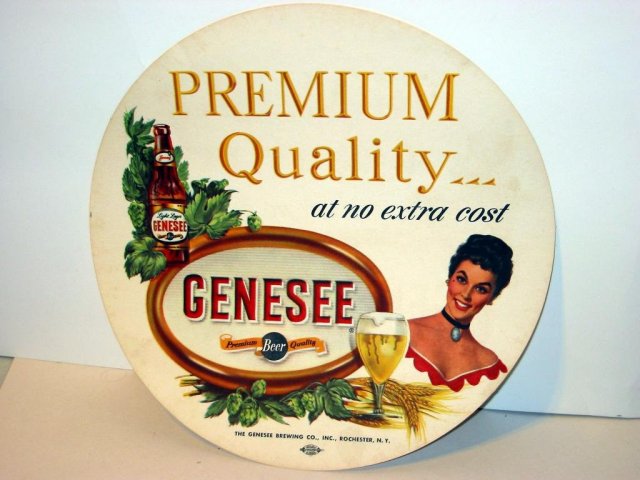 Genesee Beer Liner sexy girl