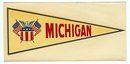 Michigan Water Dip Decal Sign