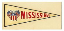 Mississippi Water Dip Decal Sign