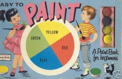Easy to Paint Book ~ 1950s toy