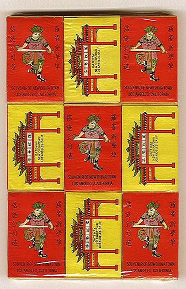 Chinatown Matchbooks Matches LA