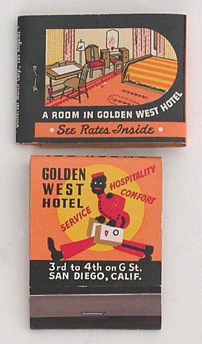 Black Bellman Matchbook