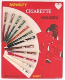 old vintage LUCITE ORIENTAL CIGARETTE holders