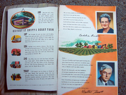 Old Vintage 1960 KNOTTS BERRY FARM GUIDE