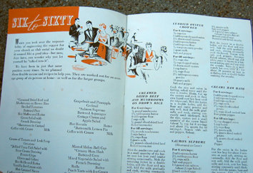 Old Vintage SEALTEST RECIPE booklet 1939