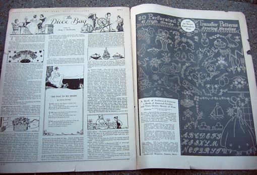 Old vintage 1932 NEEDLECRAFT MAGAZINE ukraine