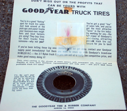 Good Year Truck Tires Pamphlet