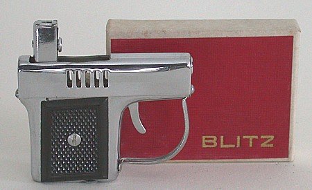 old vintage BLITZ Japan Lighter 1950s IN BOX