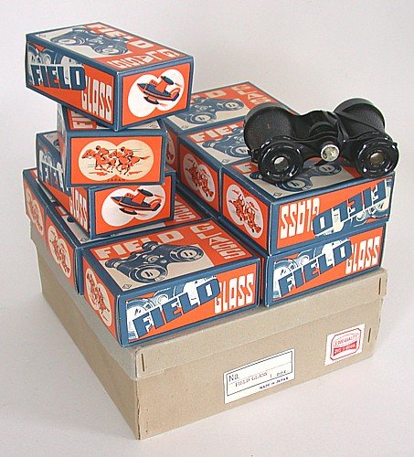 Binocular Toy Carnival Prizes in Boxes