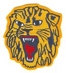 old vintage CIRCUS TIGER PATCH ~ 1950s