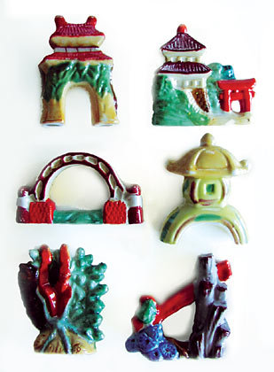 FISH TANK BOWL DECORATIONS
