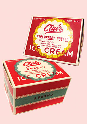 Clair Ice Cream Carton Containers