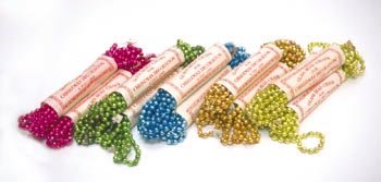 Glass Christmas Bead Gardlands