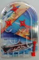 old vintage 1960s SPACE PINBALL GAME toy