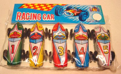 Tin Race Car Toys Japan