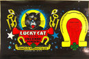 old vintage 1940's Lucky Black Cat Incense