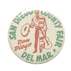San Diego County Fair Pinback Pin