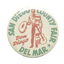 San Diego County Fair Pinback Pin