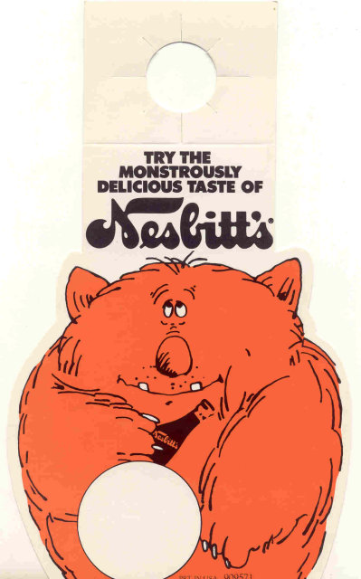 Nesbitt Orange Soda Sign - Monster