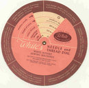 old vintage WHITE'S NEEDLE THREAD AD dial