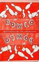 old vintage 1943 BOWLO BOWLING CARD PLAY DECK