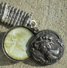 Silver Watch Chain Locket