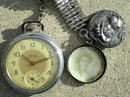 Silver Watch Chain Locket