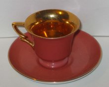 old vintage LEFTON DEMI CUP and SAUCER