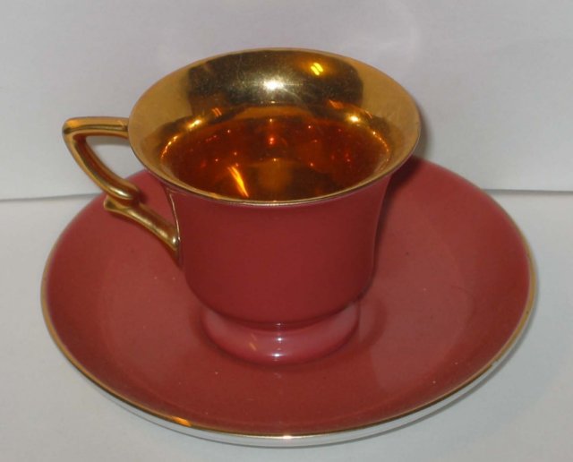 old vintage LEFTON DEMI CUP and SAUCER