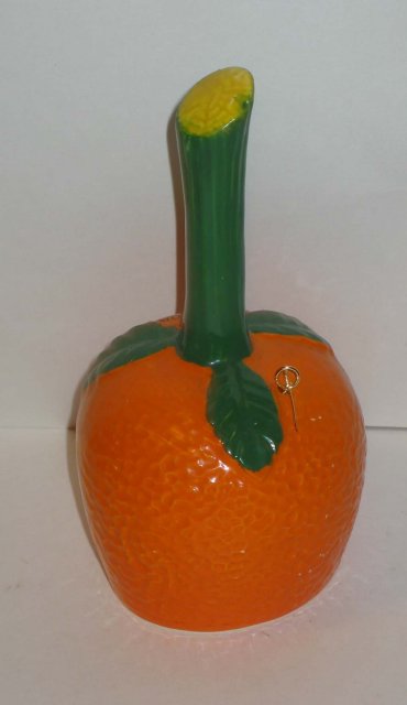 Florida Souvenir Bell Shaped Like Orange