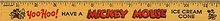 Mickey Mouse Ruler