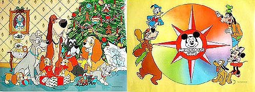 Walt Disney Lady & Tramp Posters 1958