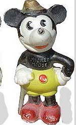 Mickey Mouse Bisque Figure