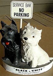 Scotty Dog Bartop Statue