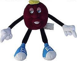 vintage 1988 CALIFORNIA RAISIN PLUSH fruit doll
