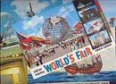 old vintage NEW YORK WORLD'S FAIR POSTCARDS