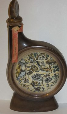 old 1968 JIM BEAM ARIZONA GRAND CANYON bottle