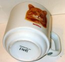 old vintage MORRIS THE CAT coffee cup mug