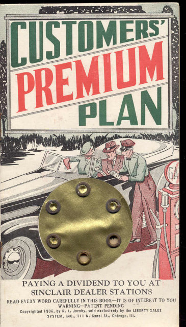 Sinclair Gas Premium Booklet