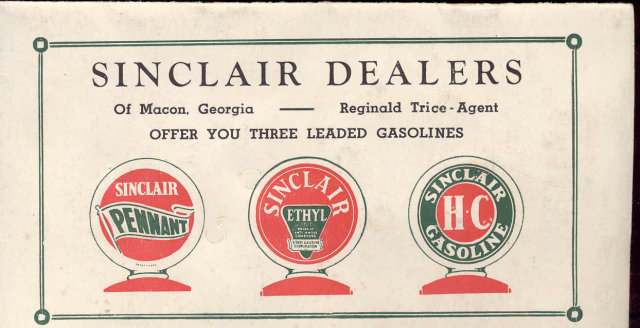 Sinclair Gas Premium Booklet