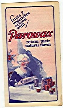 Early SOHIO gas Parowax Pamphlet