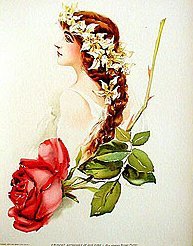 old vintage 1904 VICTORIAN LITHO ~ JAMES BROWN