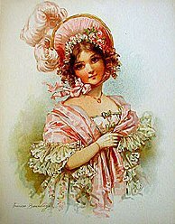 old vintage 1900 victorian litho ~ BRUNDAGE