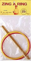 Zing-A-Ring Toys Original Package 1972